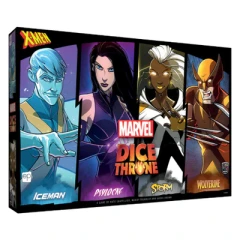 Marvel Dice Throne: X-Men Box 1 Fighters (Iceman, Psylocke, Storm, and Wolverine)